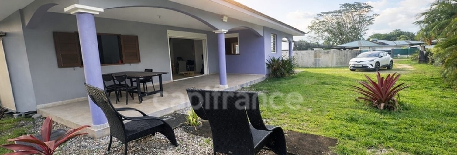 Maison 4 Pièces 98 m² à vendre à Matoury (97351)