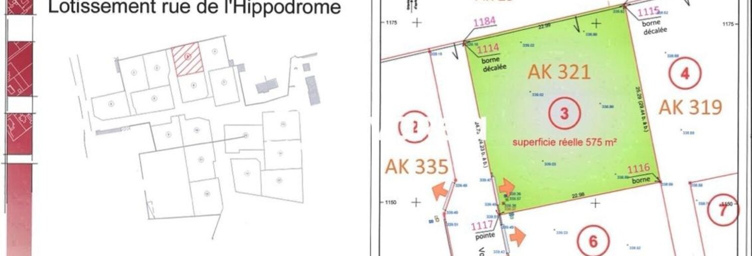 Terrain  575 m² à vendre à Laloubère (65310)