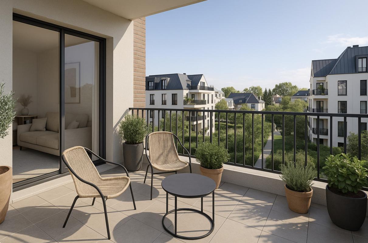 Appartement neuf 2 pièces 39 m²