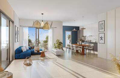 APPARTEMENT TYPE 3 70 M2 AVEC TERRASSE DE 13 M2 PLEIN OUEST ET PARKING PRIVATIF DANS RÉSIDENCE NEUVE À FRÉJUS PLAGE — photo du bien