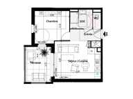 APPARTEMENT TYPE 2 40 M2 AVEC TERRASSE DE 10 M2 EXPOSÉE OUEST À VENDRE DANS RÉSIDENCE NEUVE À FRÉJUS PLAGE — photo 3