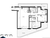 APPARTEMENT TRAVERSANT TYPE 4 104 M2 AVEC DEUX TERRASSES ET PARKINGS EN SOUS-SOL DANS RÉSIDENCE STANDING NEUVE — photo 3