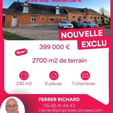 Maison 8 pièces 399000 €