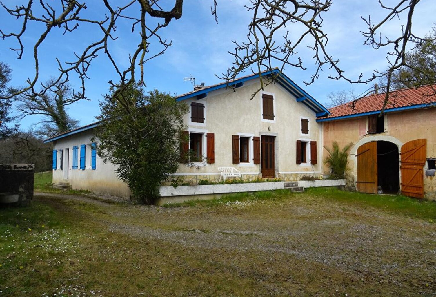 Landes 40250 Caupenne, propriété 21 ha avec habitation et dépendances — photo 1