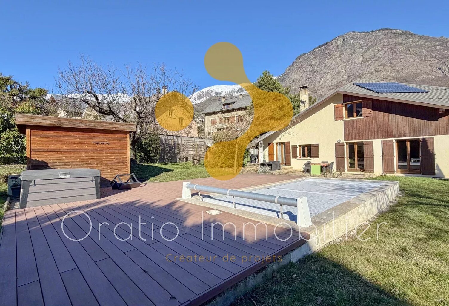 Maison d’architecte avec piscine – 191 m² /Terrain 1 500 m² /Sai — photo 1