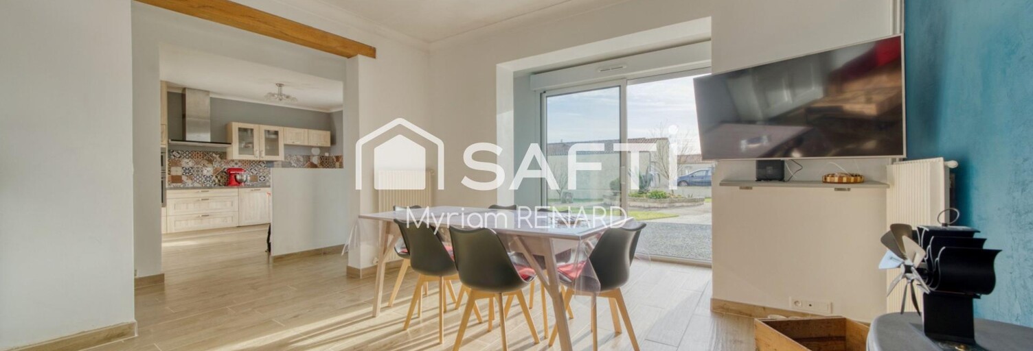 Maison 3 Pièces 95 m² à vendre à Préguillac (17460)