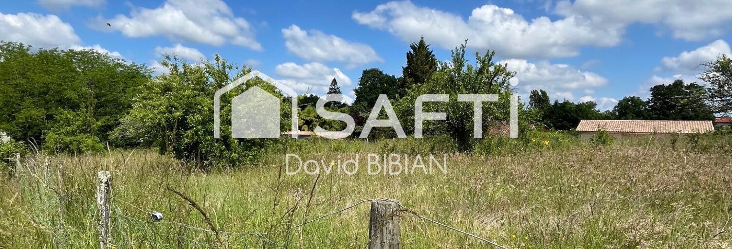 Terrain  1523 m² à vendre à Baigneaux (33760)