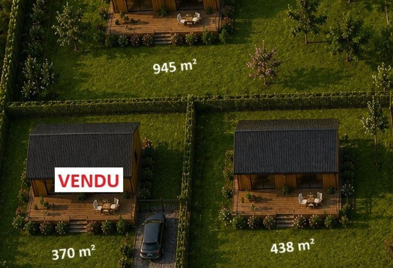 Beau projet de construction sur ce terrain à bâtir — photo 1
