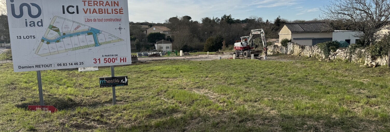 Terrain  533 m² à vendre à Angoulême (16000)