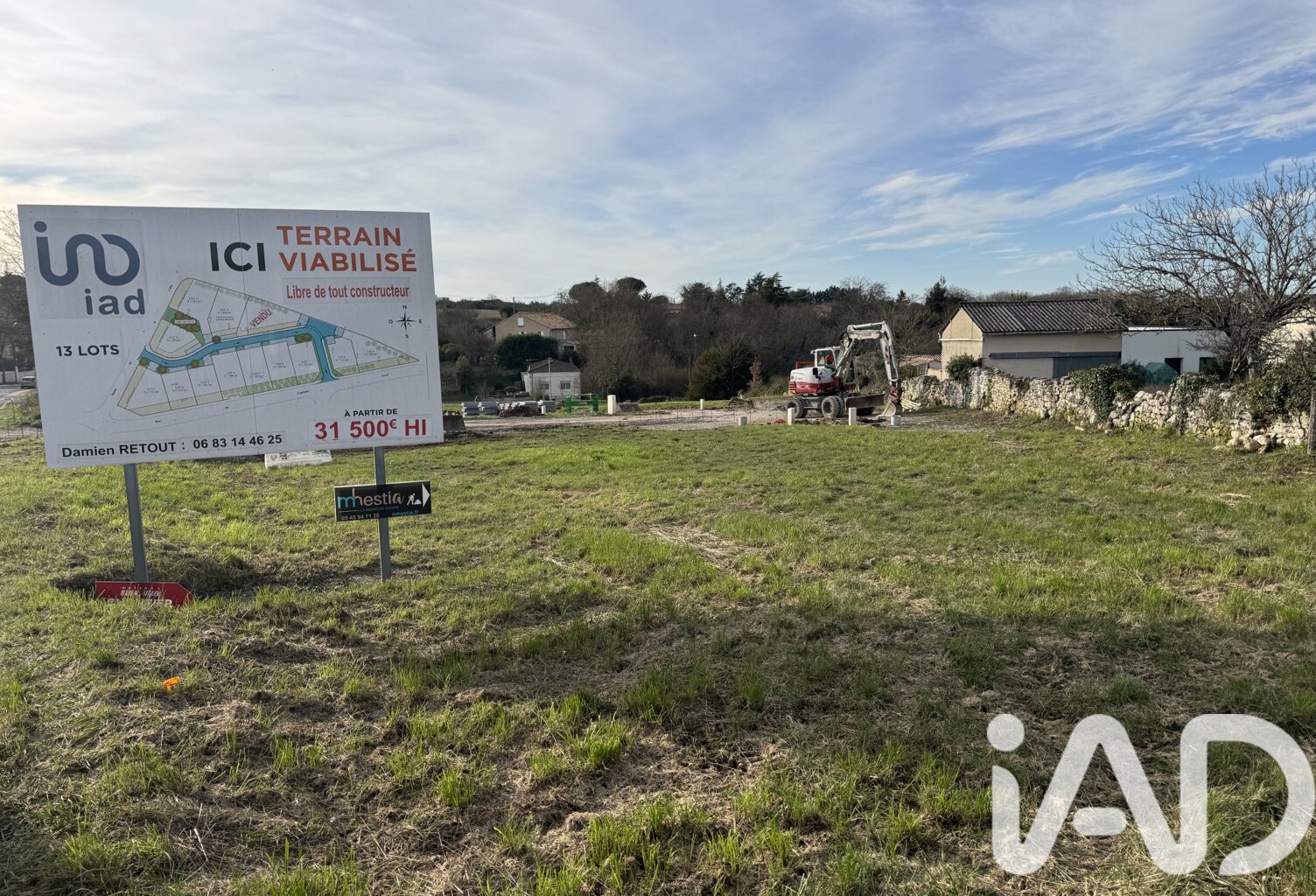 Vente Terrain à bâtir 321 m&sup2; — photo 1