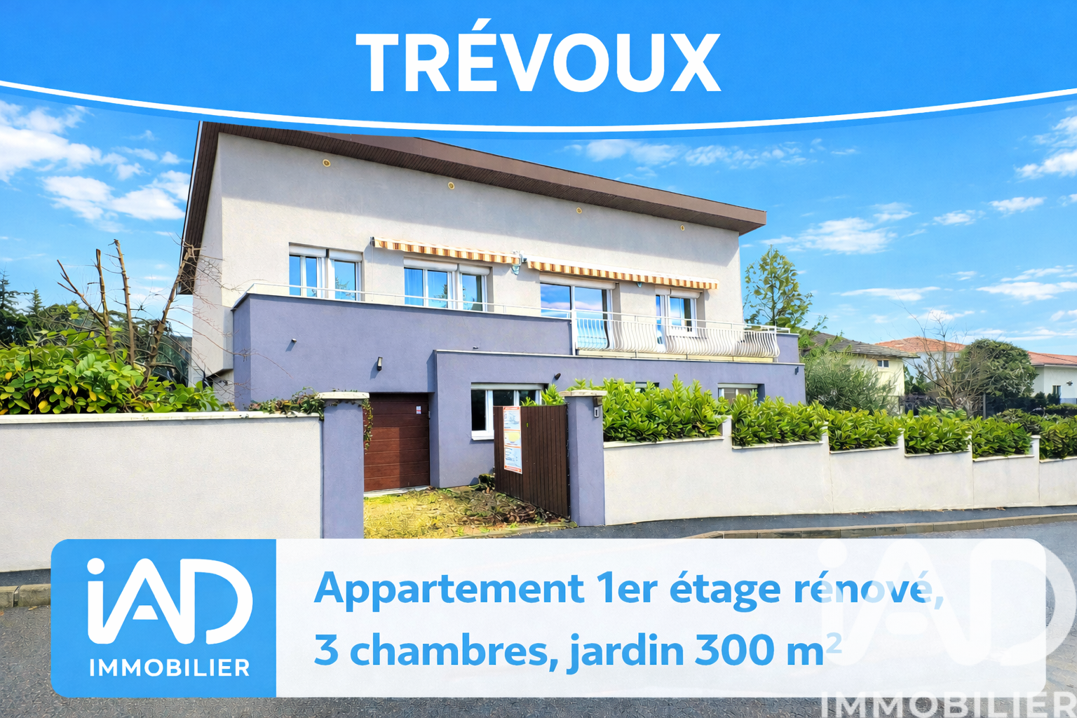 Trevoux - 125m² - 4p. - 3ch.