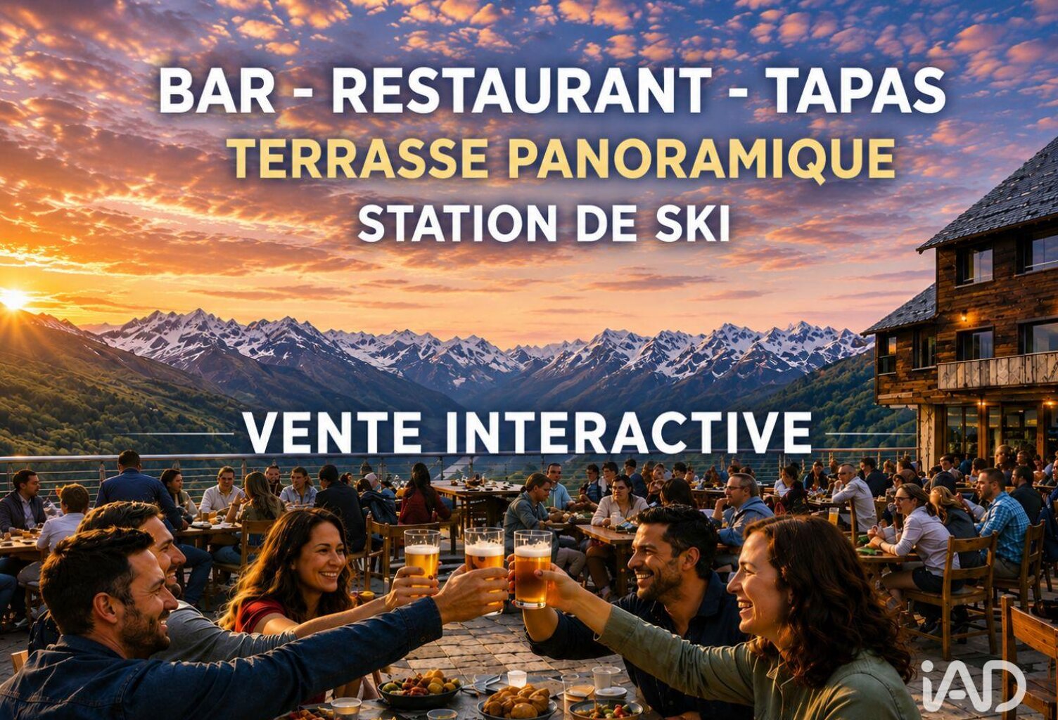 Vente Bar-brasserie 220 m&sup2; — photo 1