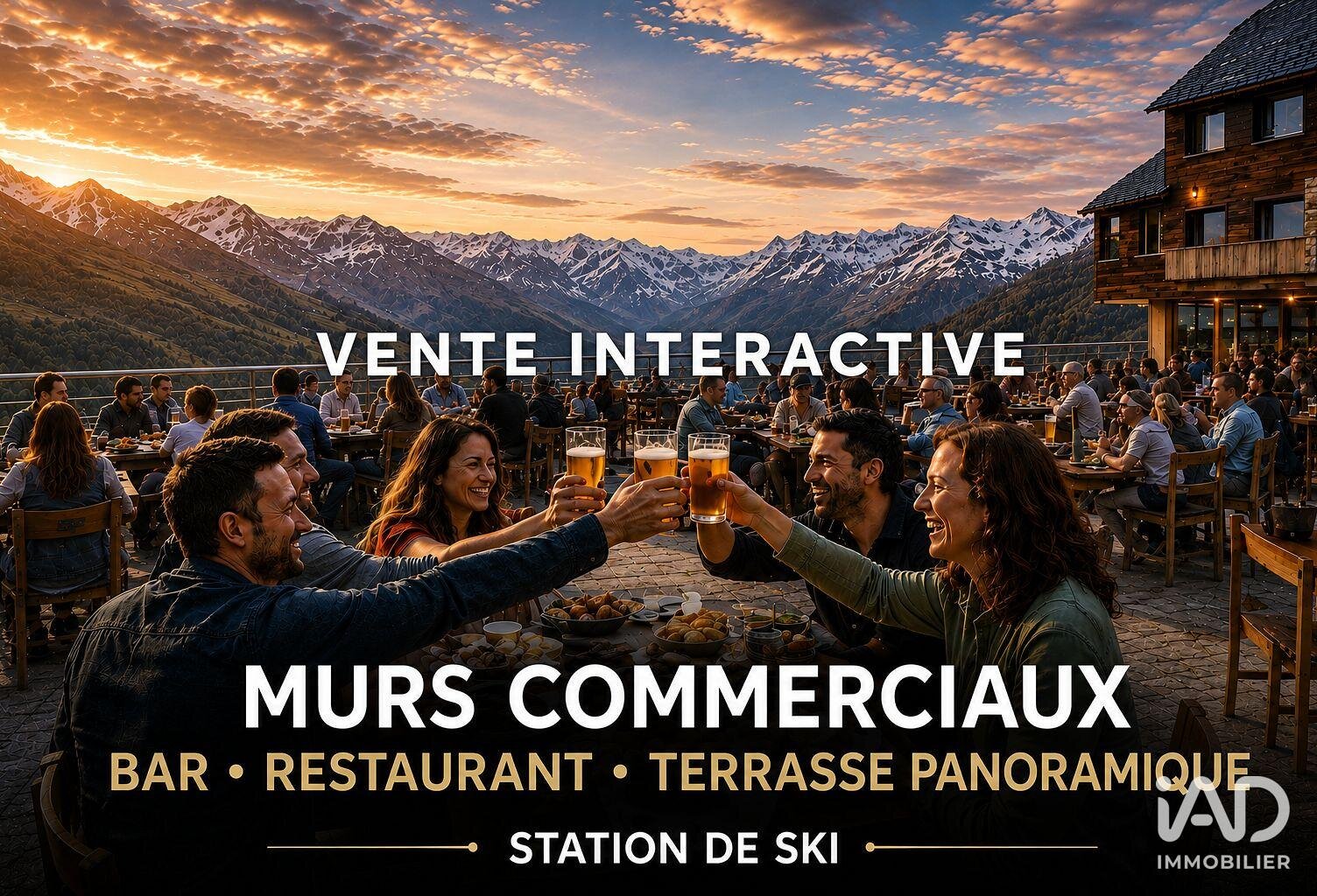 Vente Murs commerciaux 220 m&sup2; — photo 1