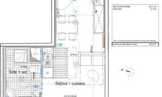 Appartement 1 Pièce 29 m² à louer à Colombes (92700)