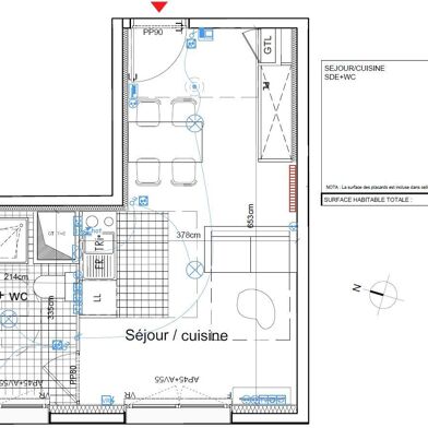 Appartement 1 pièces 785 €