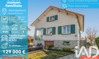 Maison 5 Pièces 103 m² à vendre à Montbéliard (25200)