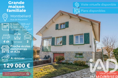 Maison 5 pièces 129000 €