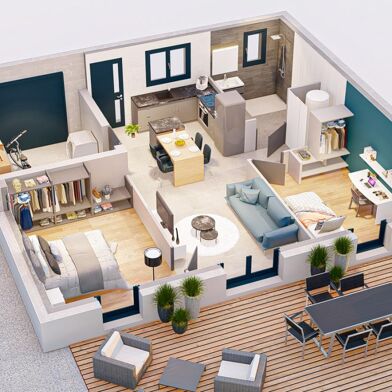 Maison 4 pièces 136694 €