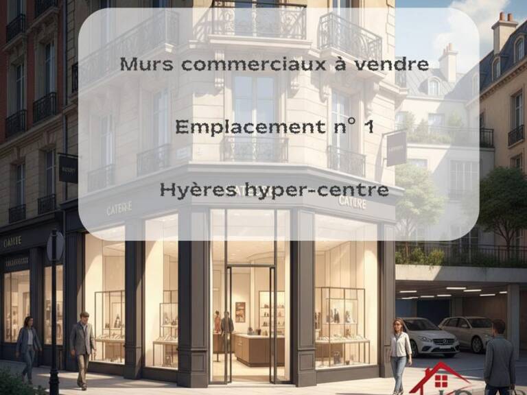 Local Commercial 551 m2 à Hyères - Coeur du Centre-Ville — photo 1