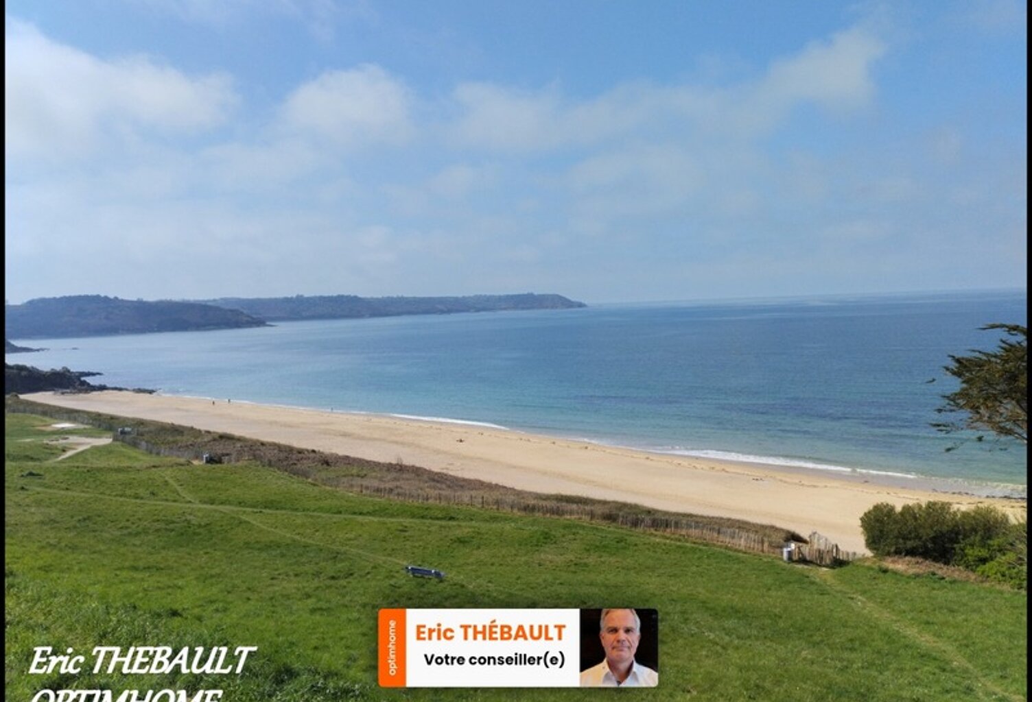 LOCQUIREC : Maison de caractère proche mer, 700 m² de terrain , la plage des Sables Blancs à pied ! — photo 1
