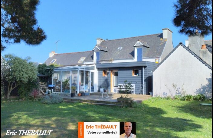 LOCQUIREC : Maison de caractère proche mer, 700 m² de terrain , la plage des Sables Blancs à pied ! — photo 4