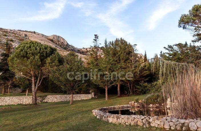 Propriete à vendre 6 pièces GOURDON (06), vue mer, jardin de 6000 m², garage — photo 2