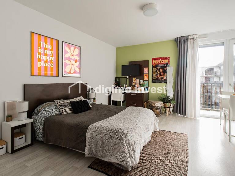 Grand studio PMR - Immeuble récent — photo 1