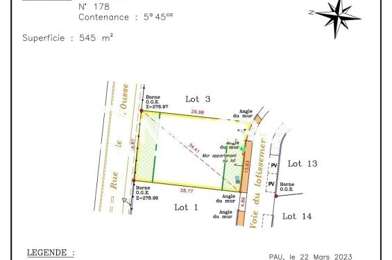 Terrain  55900 €