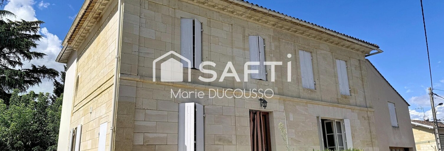 Maison 7 Pièces 192 m² à vendre à Sainte-Terre (33350)