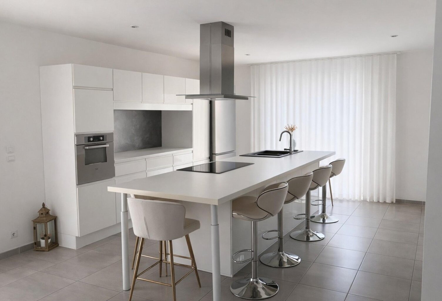 Maison moderne avec bel extérieur aménagés — photo 1