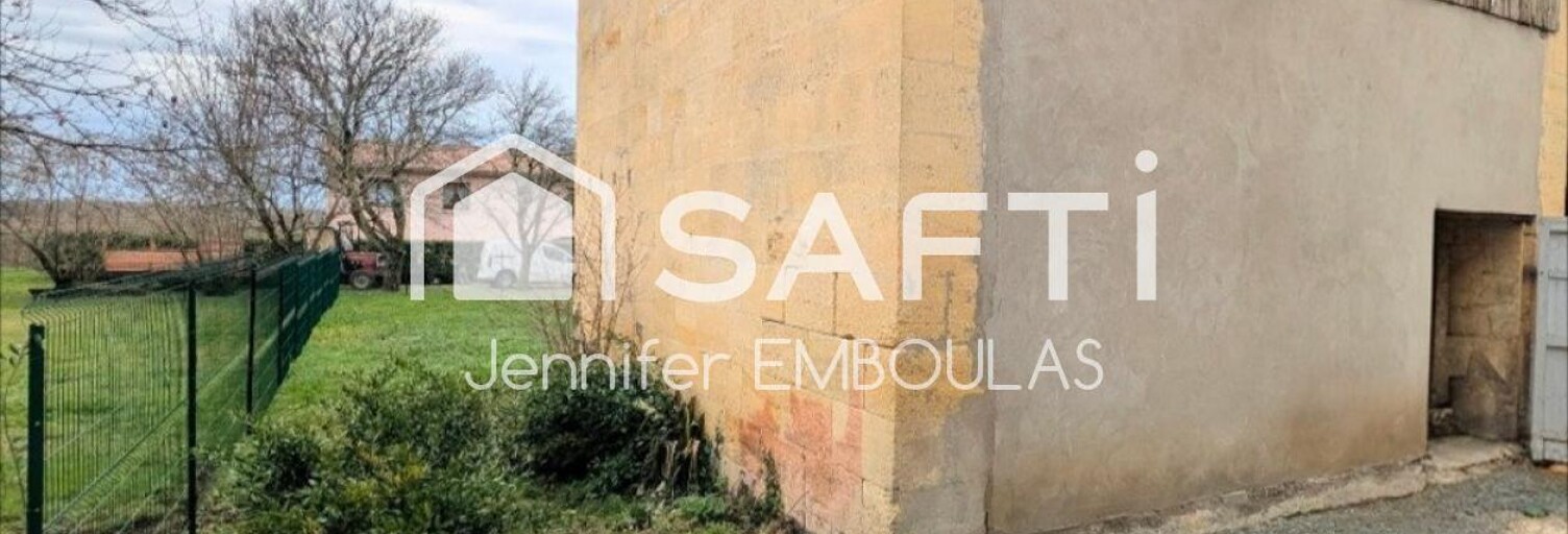 Immeuble  80 m² à vendre à Tabanac (33550)