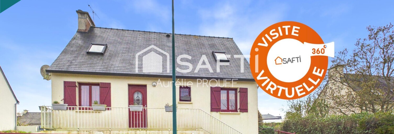 Maison 5 Pièces 94 m² à vendre à Le Cloître-Saint-Thégonnec (29410)