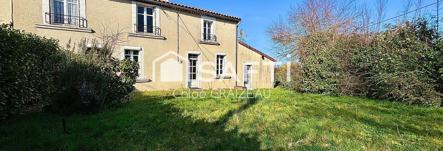 Maison 6 Pièces 160 m² à vendre à La Chapelle-Saint-Laurent (79430)