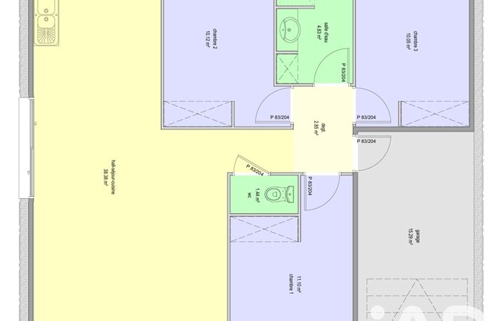 Vente Terrain à bâtir 464 m&sup2; — photo 2