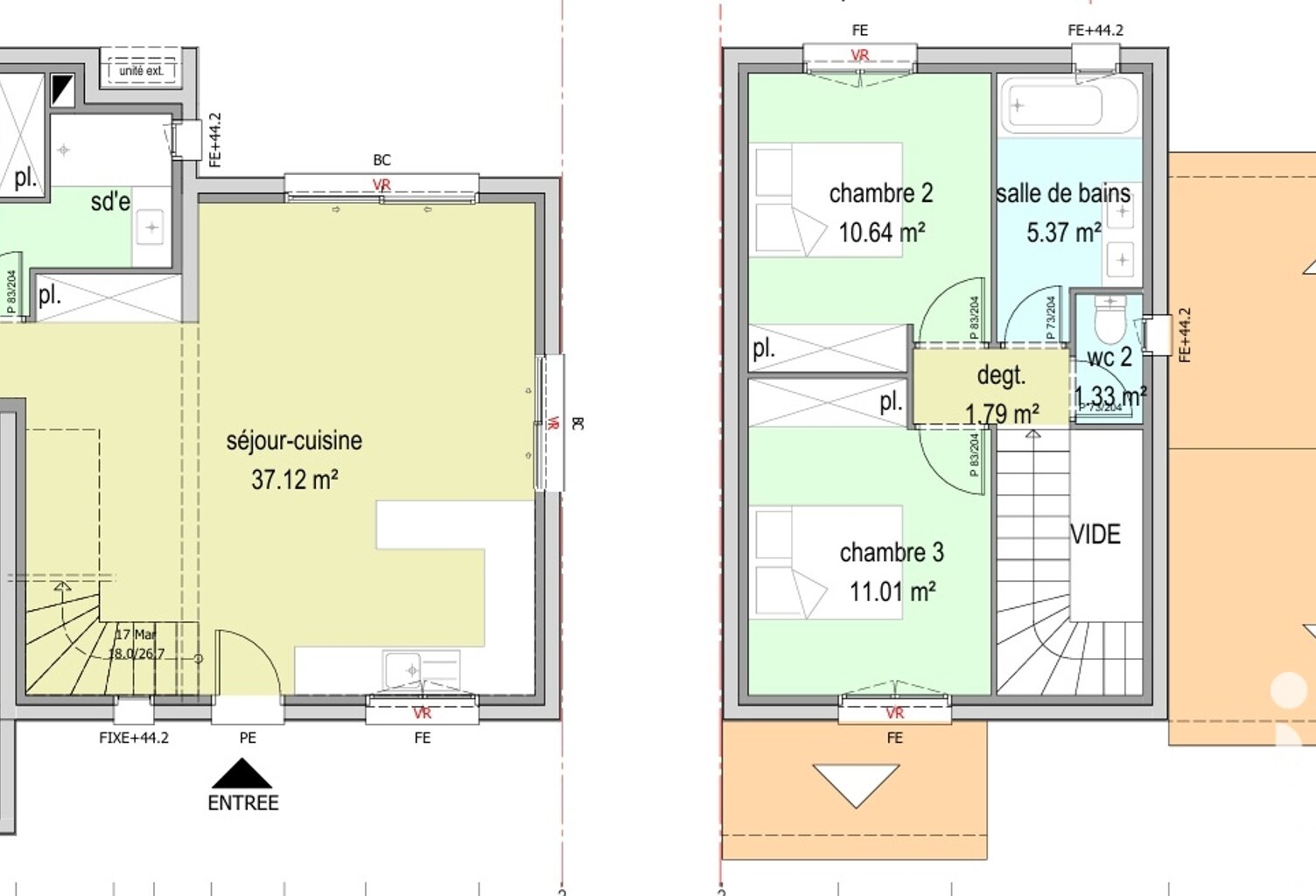 Vente Terrain à bâtir 369 m&sup2; — photo 1