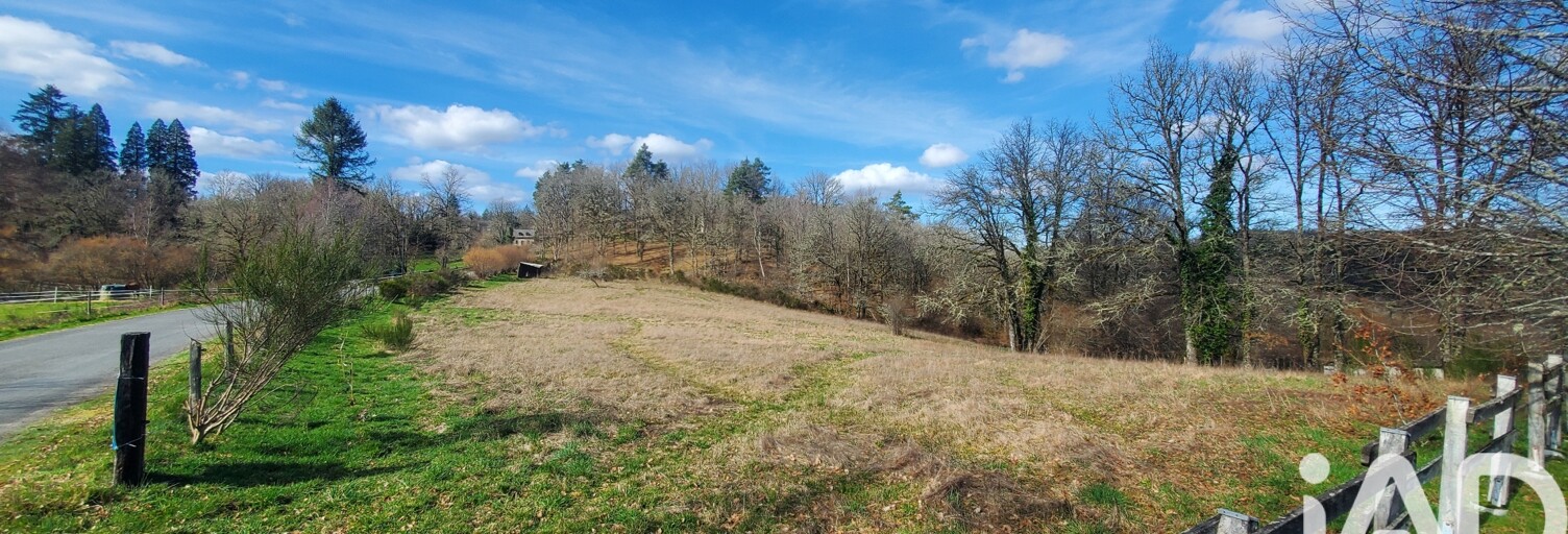 Terrain  8016 m² à vendre à Moustier-Ventadour (19300)