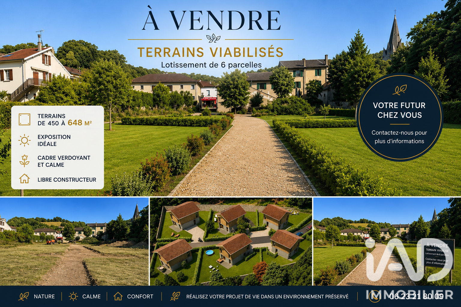 Agence immobilière de I@D FRANCE
