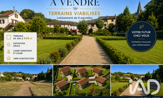 Terrain  648 m² à vendre à Val-de-Virieu (38730)