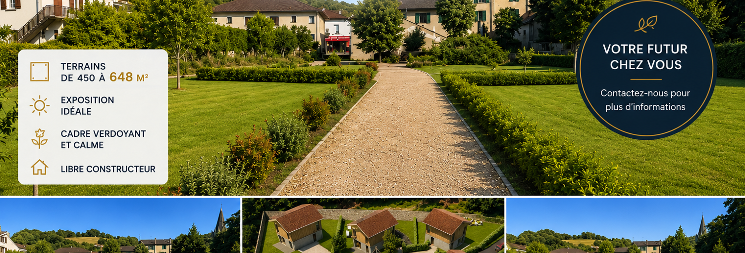 Terrain  648 m² à vendre à Val-de-Virieu (38730)
