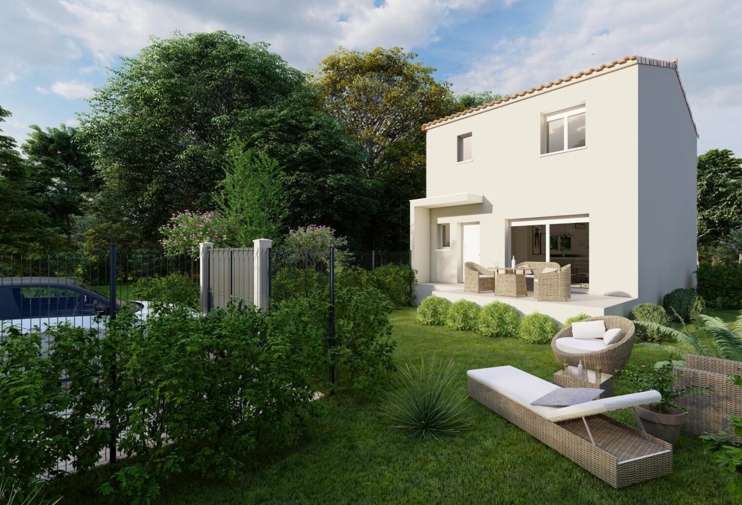 Villa à étage 87m² 3 chambres — photo 1