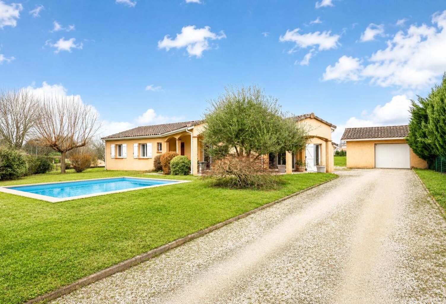 VERFEIL - Maison T4/T5 de 133 m², plain pied, parcelle piscinable de 1 000 m², DPE C — photo 1