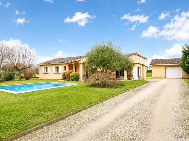 VERFEIL - Maison T4/T5 de 133 m², plain pied, parcelle piscinable de 1 000 m², DPE C — photo du bien