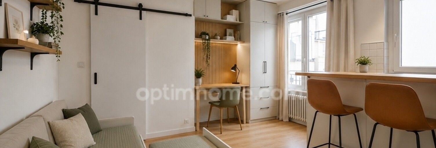 Appartement 1 Pièce 19 m² à vendre à Paris 18 (75018)