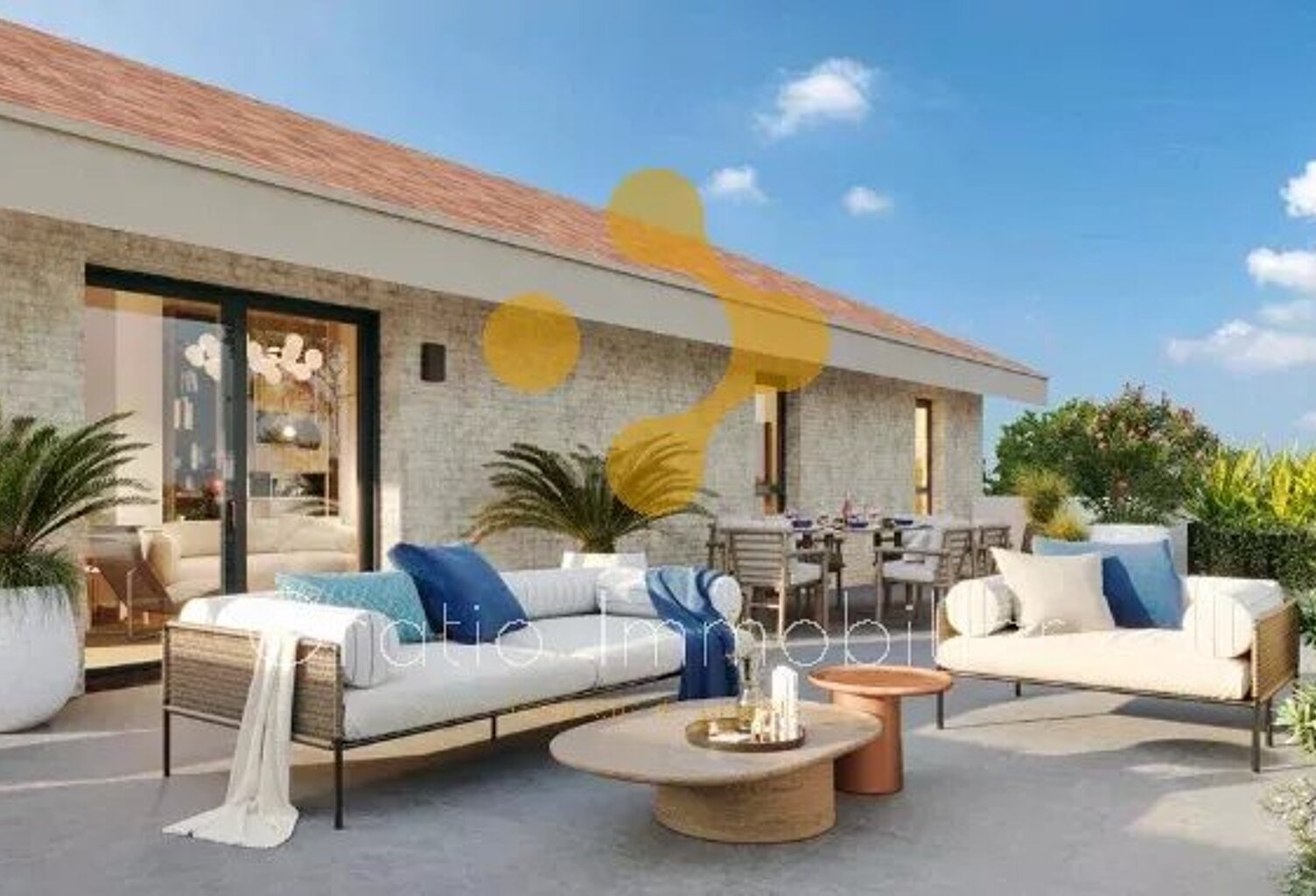 T4 attique avec terrasse exceptionnelle! — photo 1