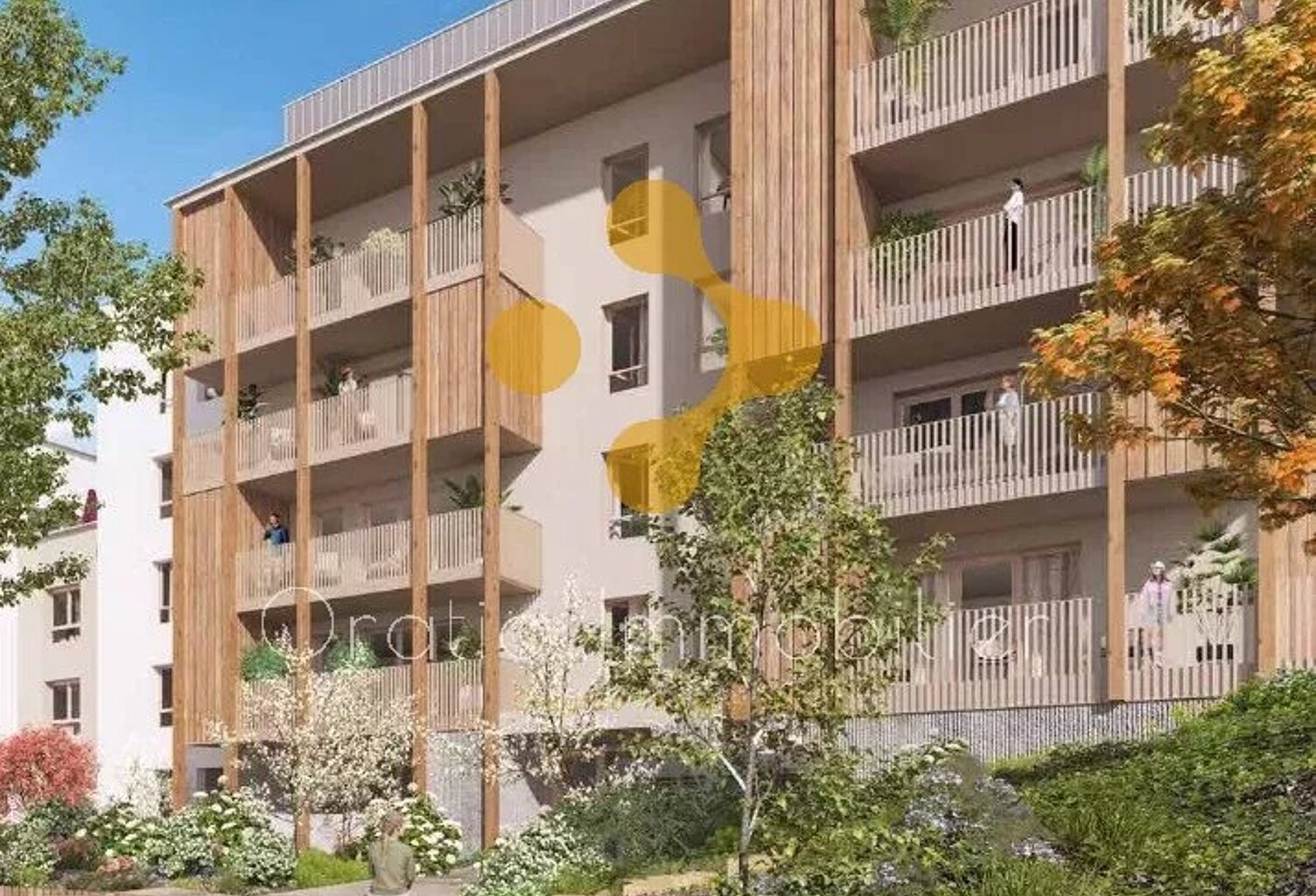 T4 avec grand balcon bien exposé — photo 1