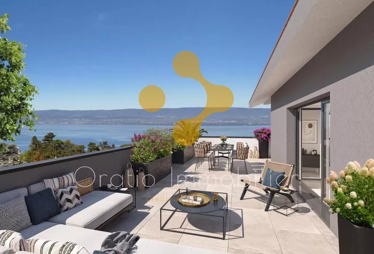 Rare! T5 attique avec terrasse vue exceptionnelle — photo 1