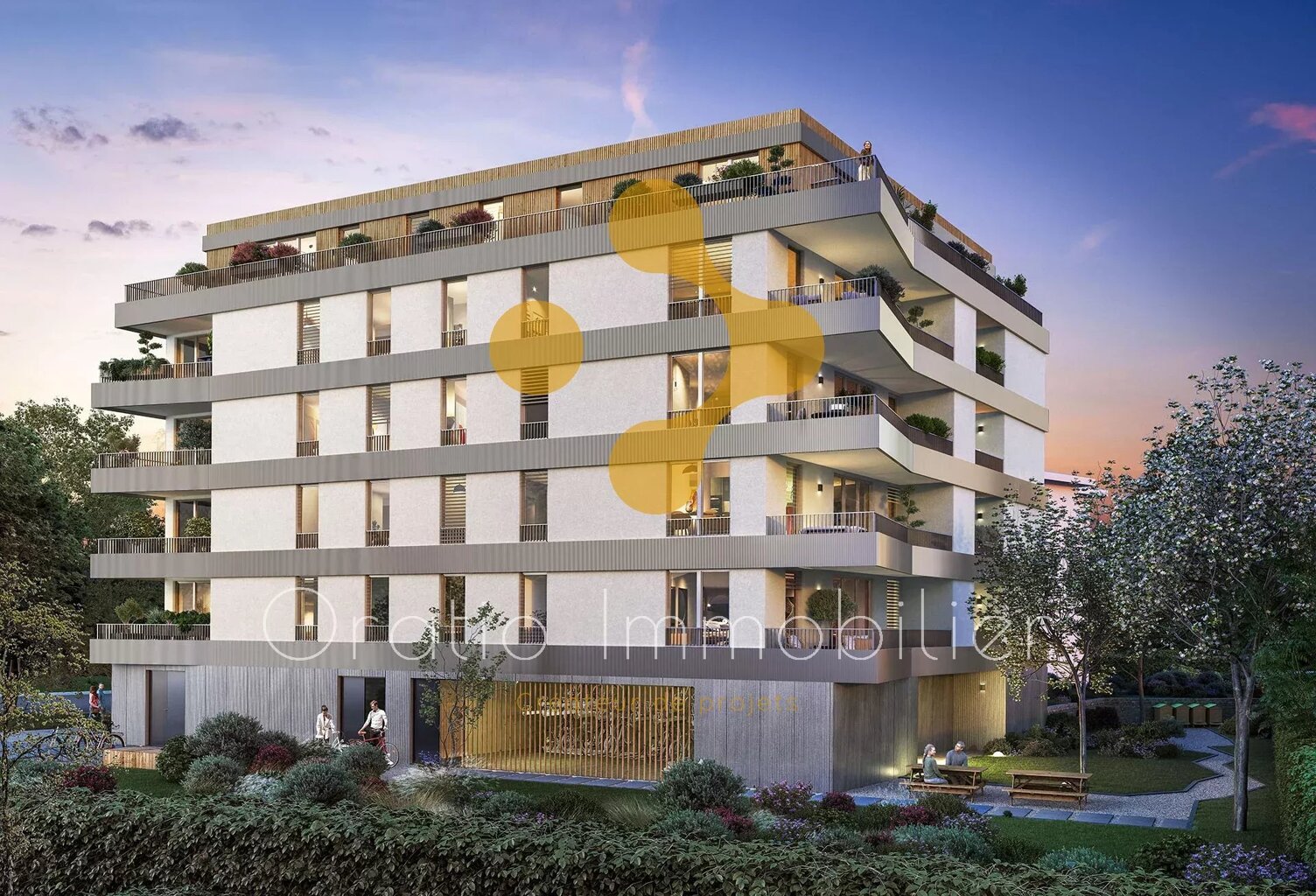 T3 de standing dans une résidence innovante et élégante — photo 1