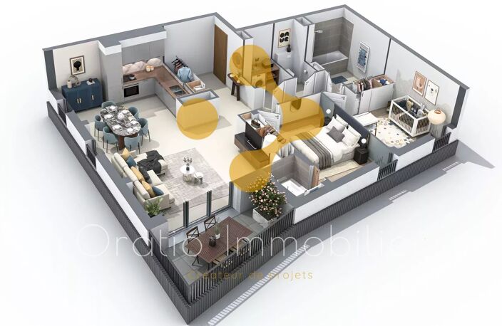 T3 de standing dans une résidence innovante et élégante — photo 2