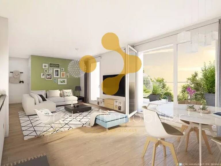 Superbe T2 en attique avec grande terrasse — photo 1