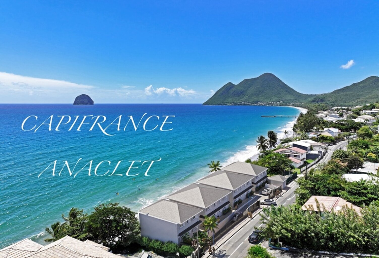 🌊 À VENDRE – APPARTEMENT T3 DE STANDING NEUF – VUE ROCHER DU DIAMANT – LE DIAMANT — photo 1